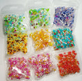 Match the little millet beads, two packs that are the same can add one more pack. Colorful millet beads can be used to make colorful bracelets and phone charms.