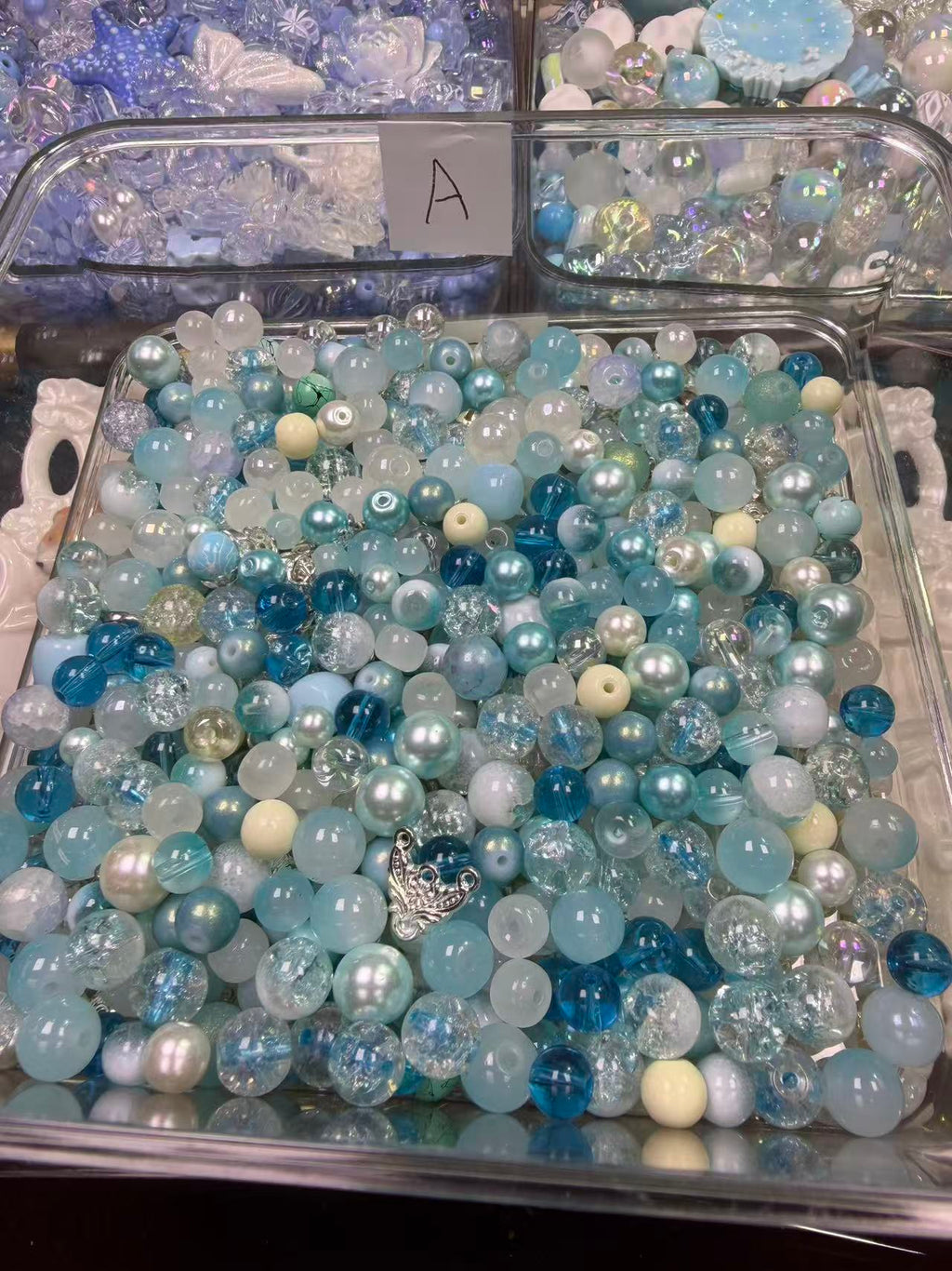 Buy 2 Get 1 Free Beads Mix -- Shovel in Live＋Send elastic line-KIKIshop