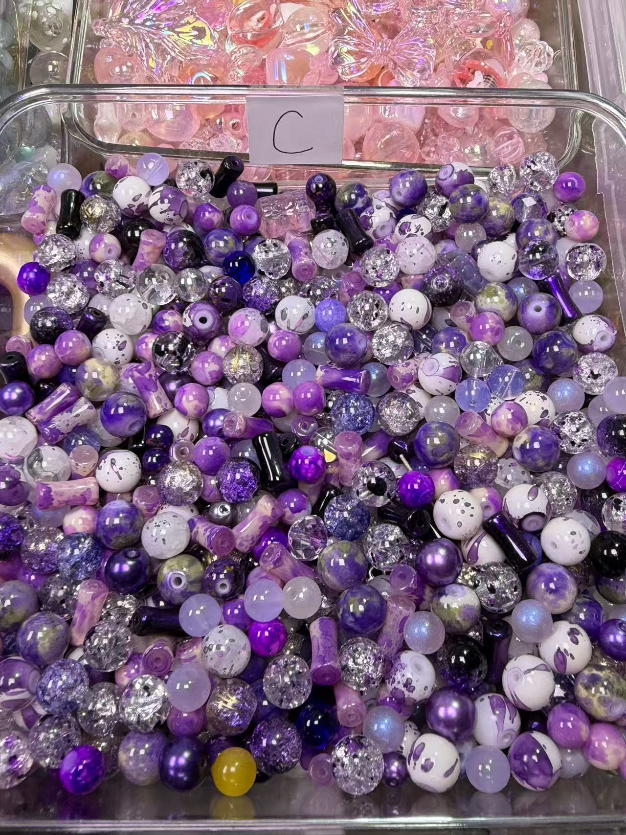 Buy 2 Get 1 Free Beads Mix -- Shovel in Live＋Send elastic line-KIKIshop