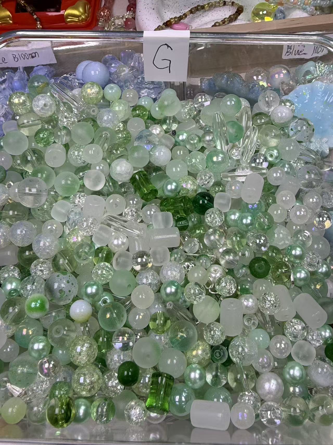 Buy 2 Get 1 Free Beads Mix -- Shovel in Live＋Send elastic line-KIKIshop