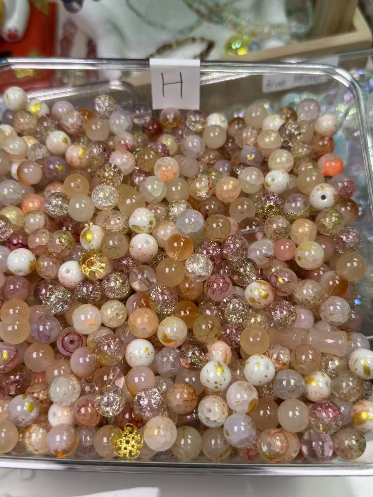 Buy 2 Get 1 Free Beads Mix -- Shovel in Live＋Send elastic line-KIKIshop