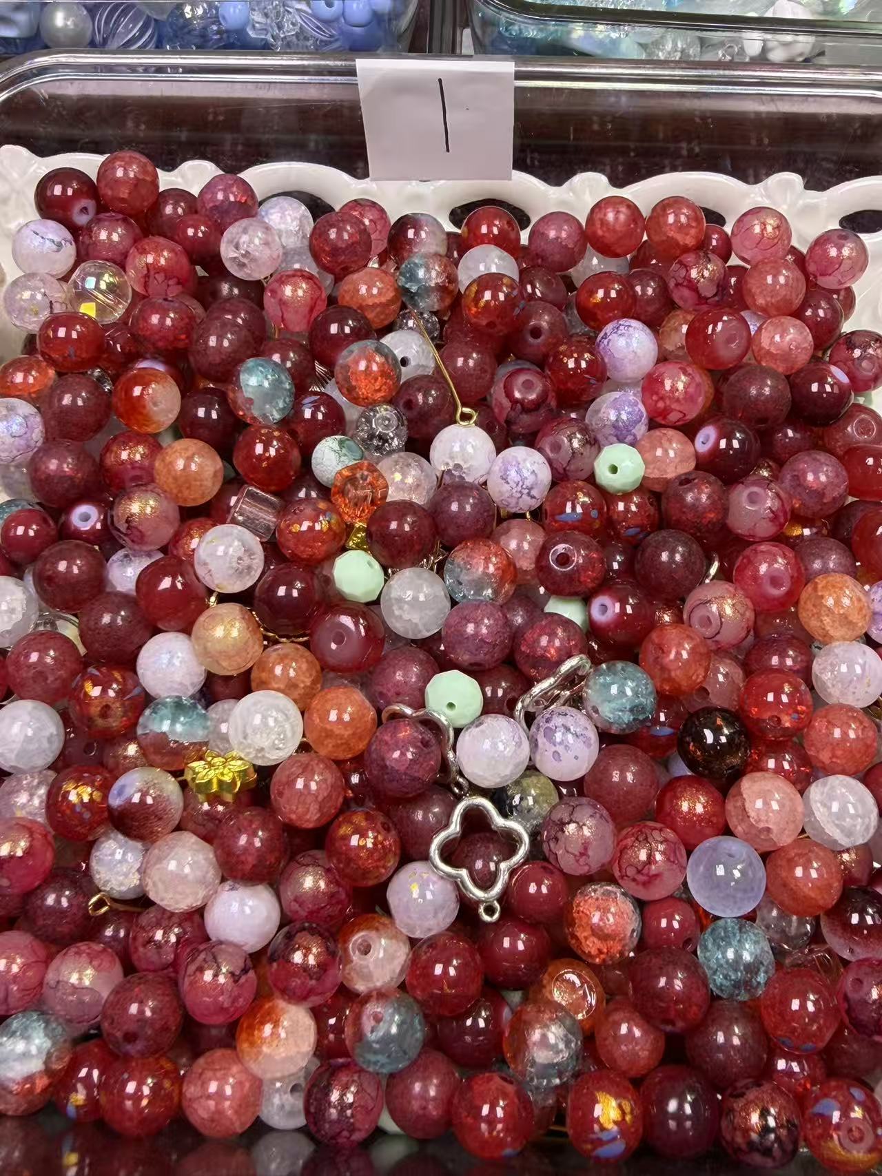 Buy 2 Get 1 Free Beads Mix -- Shovel in Live＋Send elastic line-KIKIshop