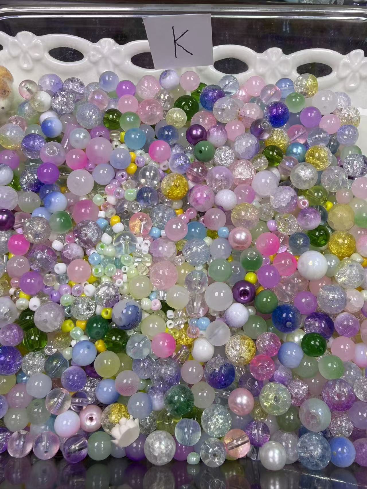 Buy 2 Get 1 Free Beads Mix -- Shovel in Live＋Send elastic line-KIKIshop