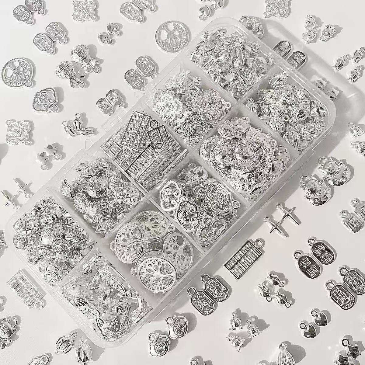 Lucky Gold and Silver Jewelry DIY Accessories-kikishop