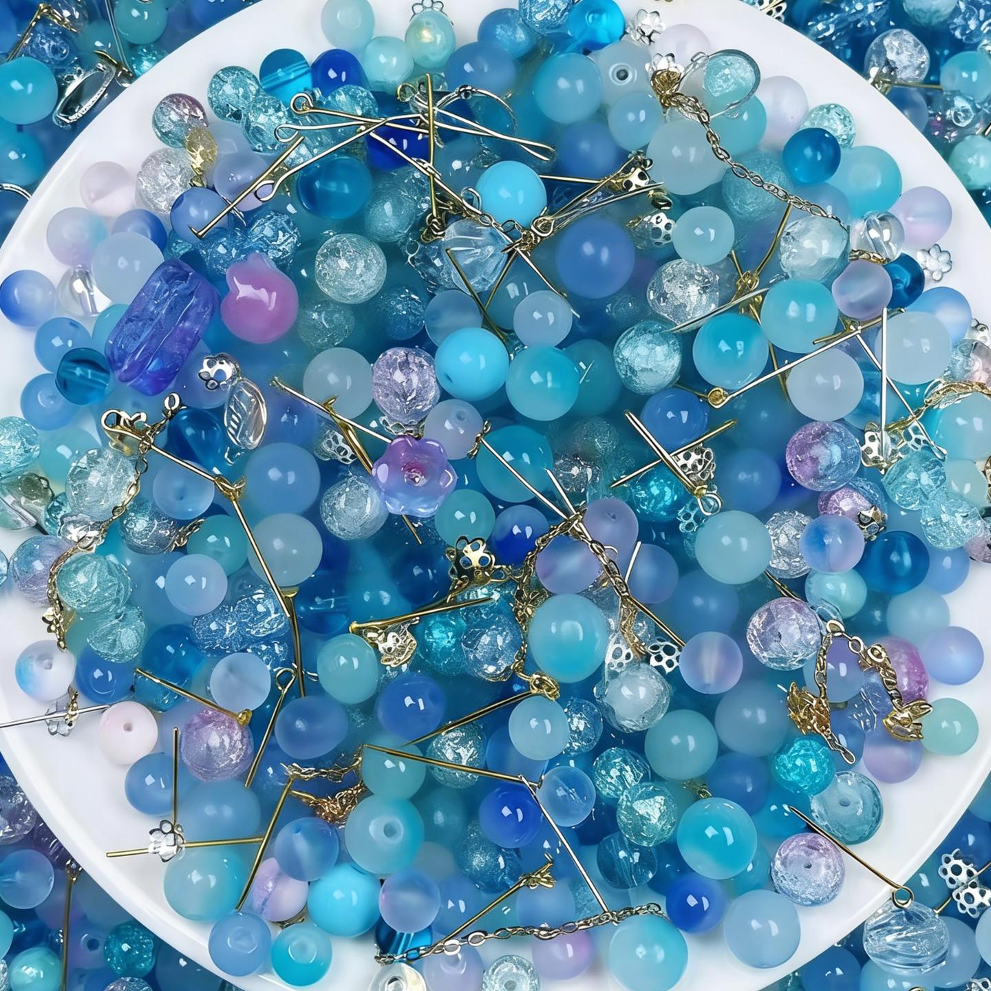 Buy 2 Get 1 Free Beads Mix -- Shovel in Live＋Send elastic line-KIKIshop