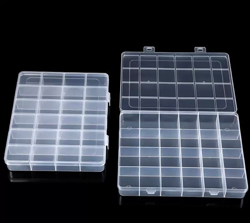 24 Grid Bead Storage Box
