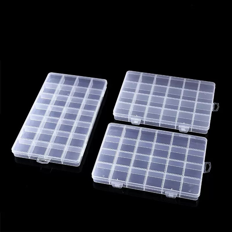 24 Grid Bead Storage Box