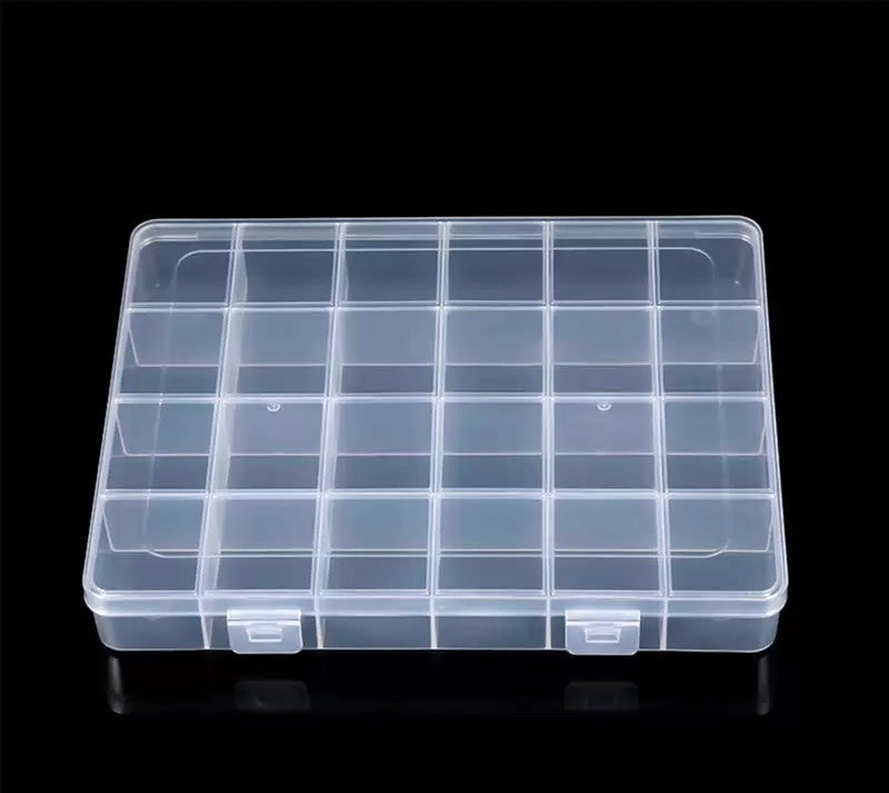 24 Grid Bead Storage Box
