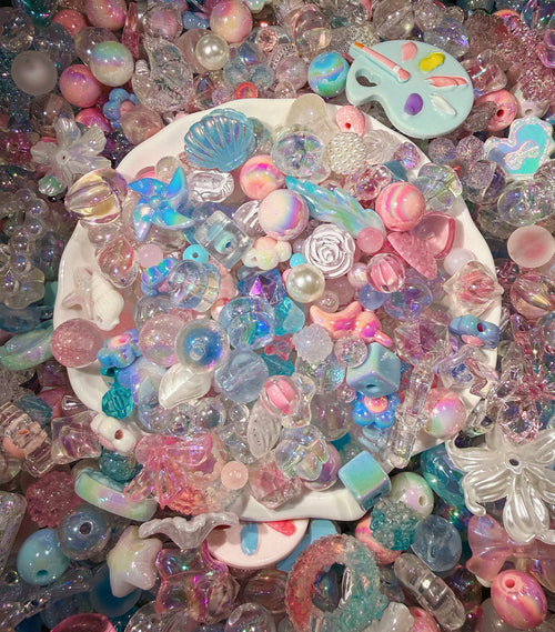 Acrylic Beads Mix 16mm for DlY Projects Bracelets PhoneCharms Necklaces Beadable Pens Anklets Hair Beads BagChains Earrings Rings Hair Ropes-KIKI SHOP YOYO