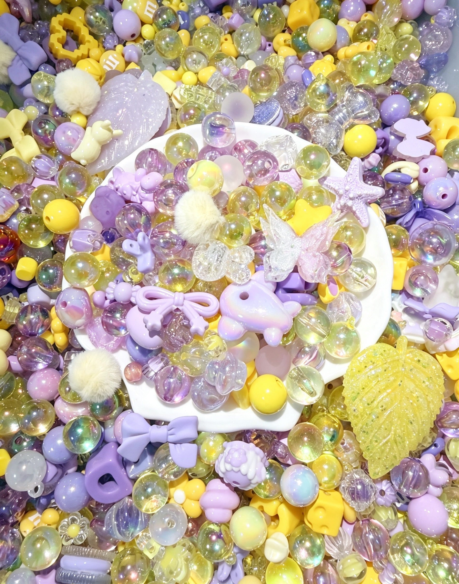 Acrylic Beads Mix 16mm for DlY Projects Bracelets PhoneCharms Necklaces Beadable Pens Anklets Hair Beads BagChains Earrings Rings Hair Ropes-KIKI SHOP YOYO